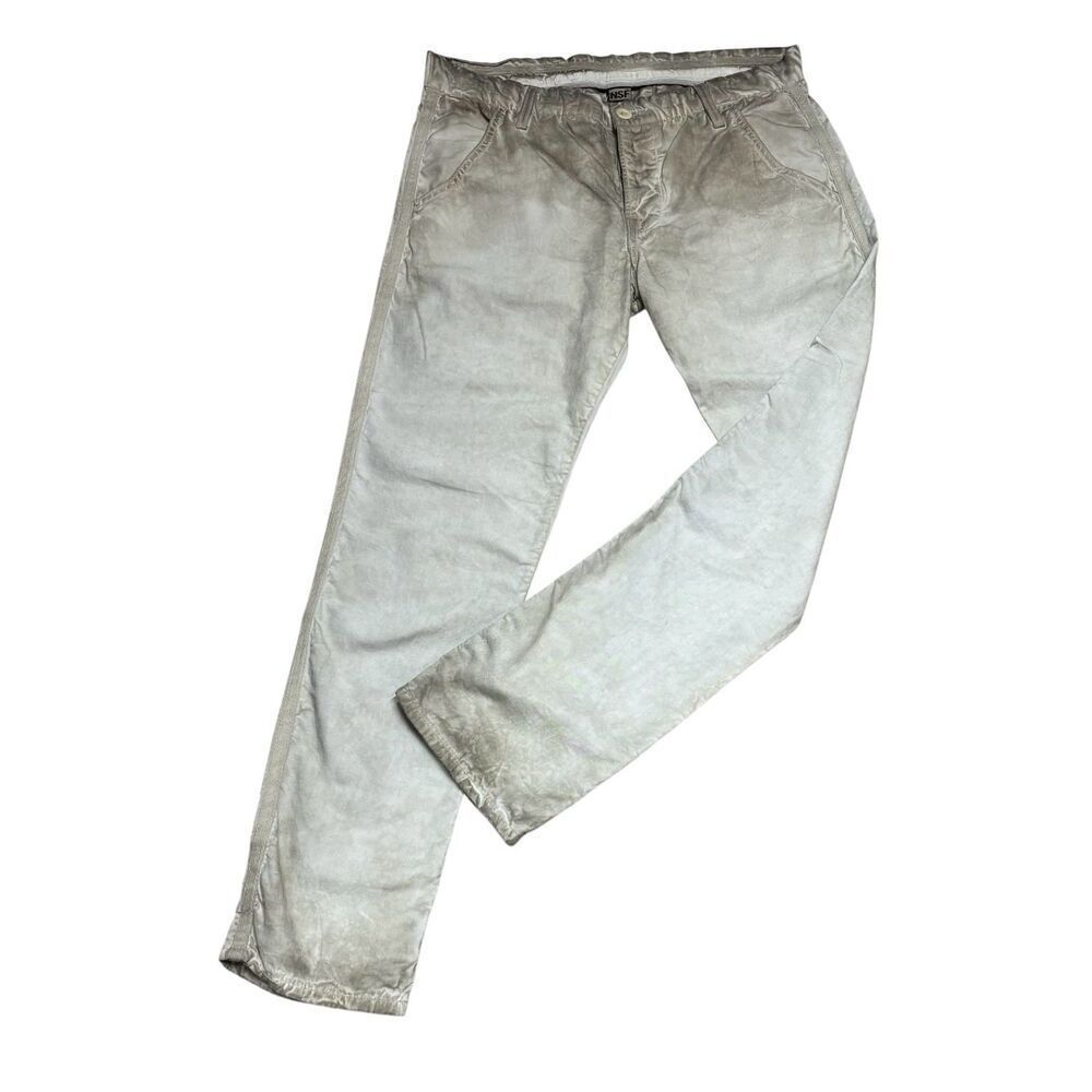 NSF Distessed Cotton Pant in Tan NWT Size 27
